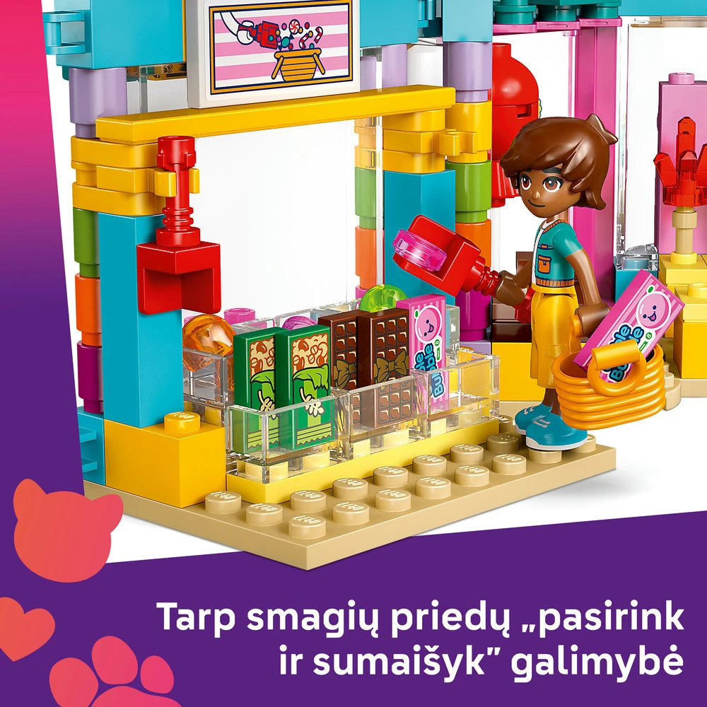 LEGO® Friends Hartleiko saldainių parduotuvė Rinkinys 42649
