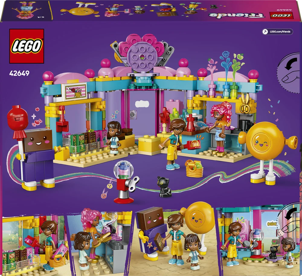 LEGO® Friends Hartleiko saldainių parduotuvė Rinkinys 42649