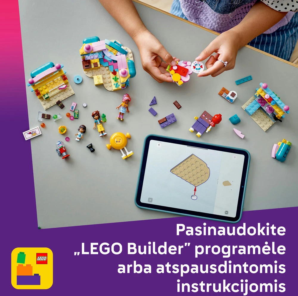 LEGO® Friends Hartleiko saldainių parduotuvė Rinkinys 42649