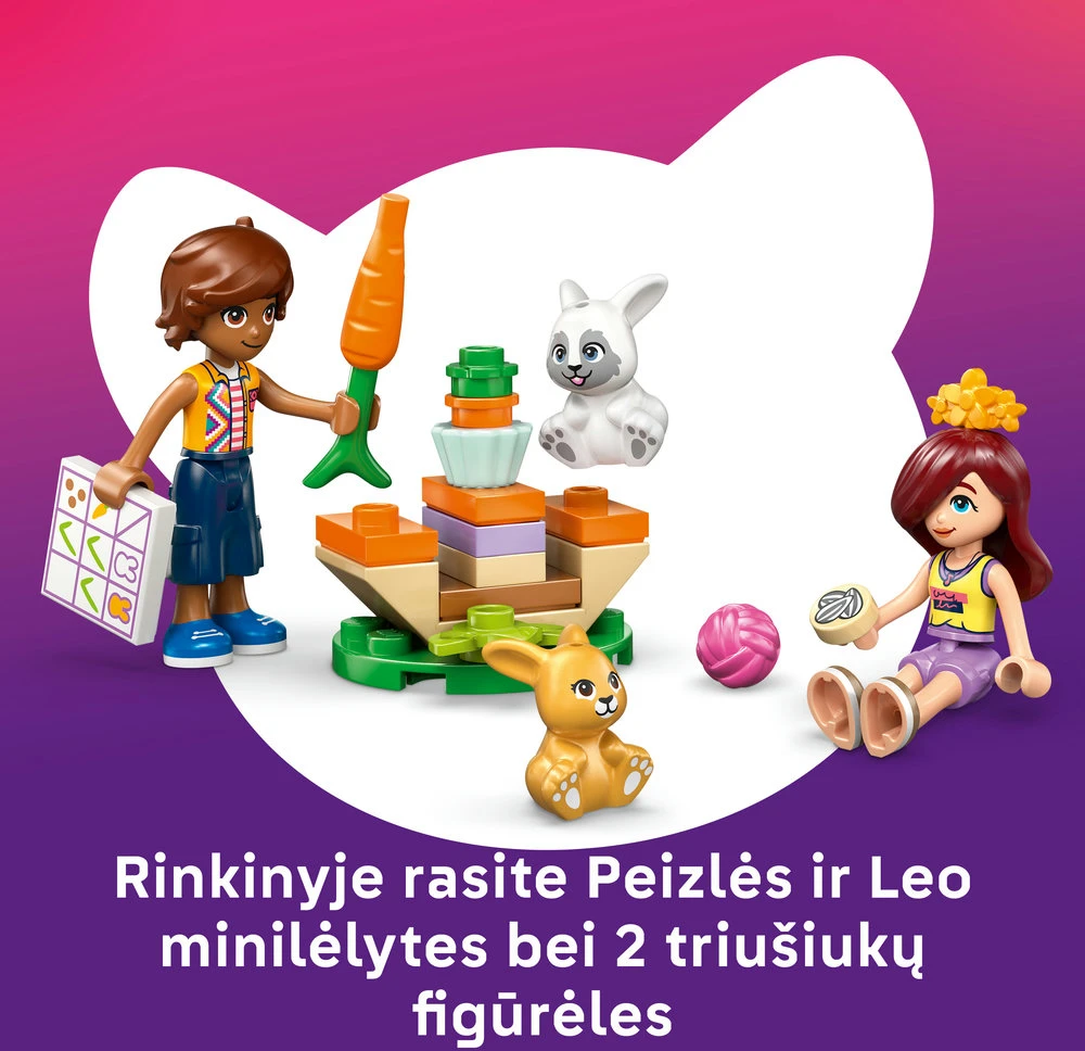 „LEGO® Friends“ Hartleiko triušiukų viešbutis Rinkinys 42679