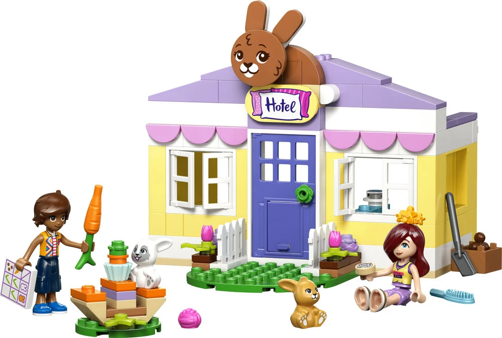 „LEGO® Friends“ Hartleiko triušiukų viešbutis Rinkinys 42679