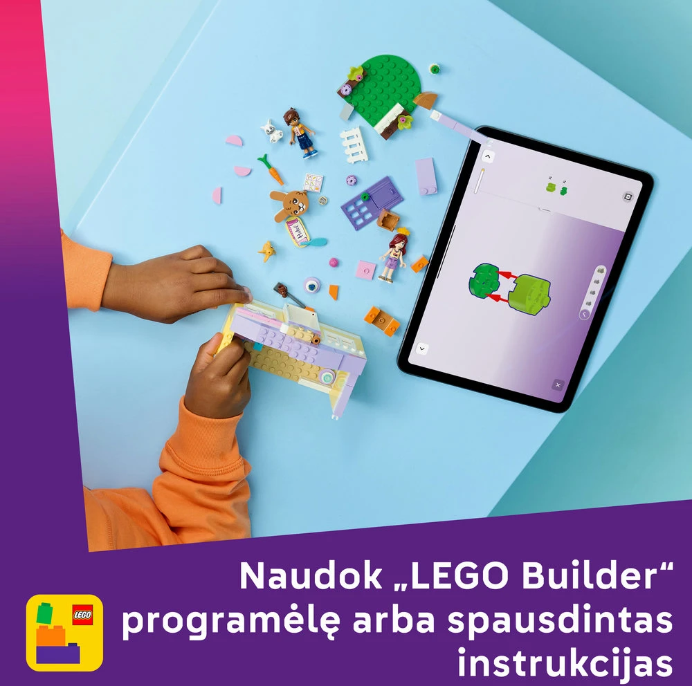 „LEGO® Friends“ Hartleiko triušiukų viešbutis Rinkinys 42679