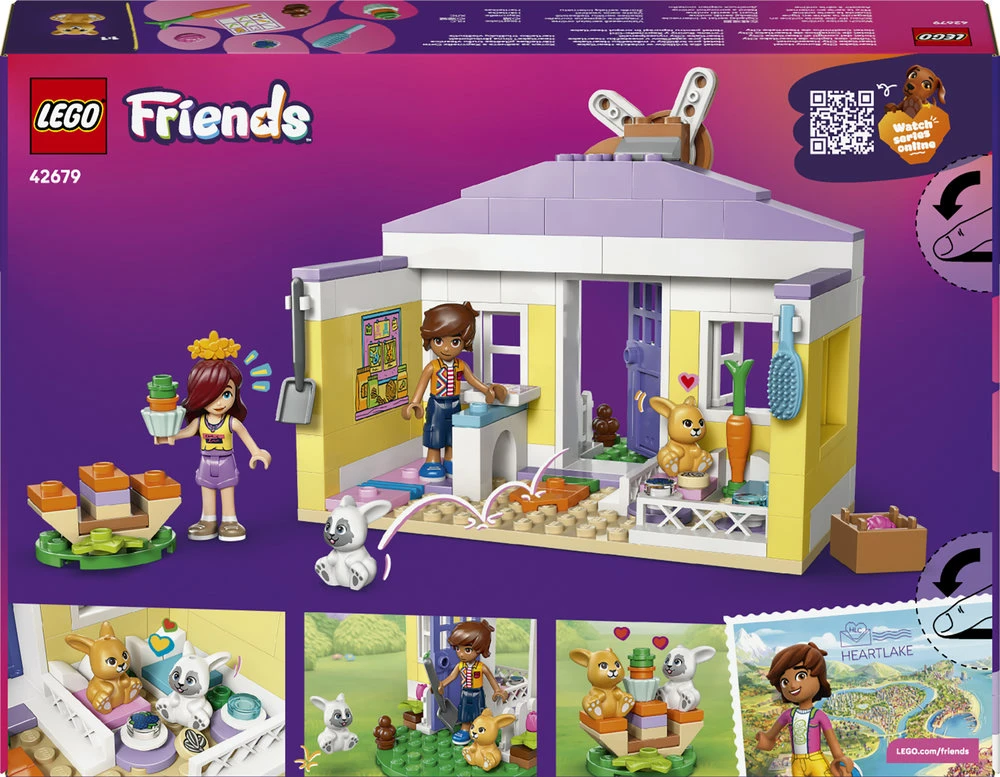 „LEGO® Friends“ Hartleiko triušiukų viešbutis Rinkinys 42679