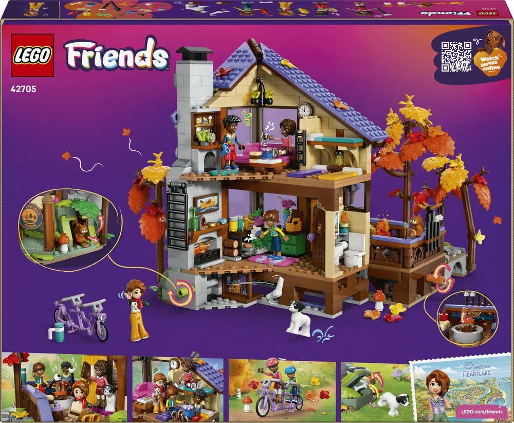 „LEGO® Friends“ Jauki rudeninio miško trobelė Konstruktorius 42705