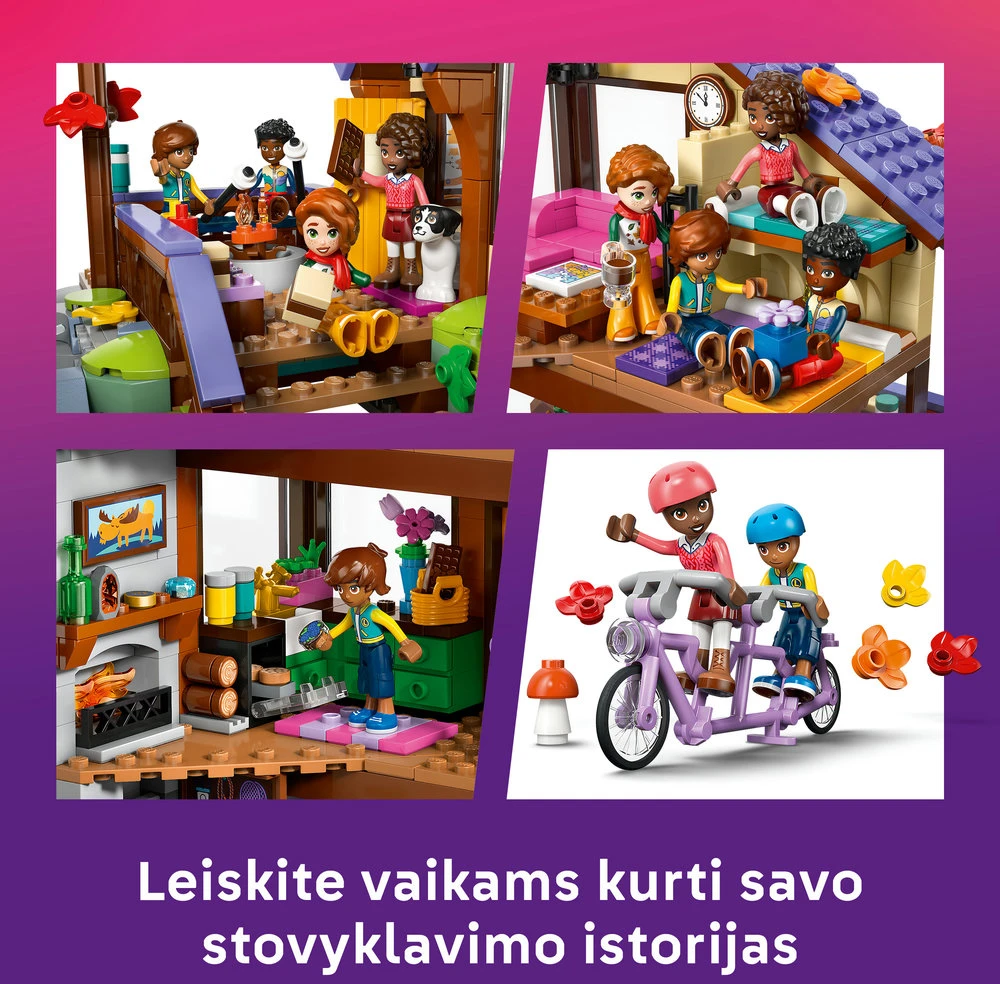 „LEGO® Friends“ Jauki rudeninio miško trobelė Konstruktorius 42705