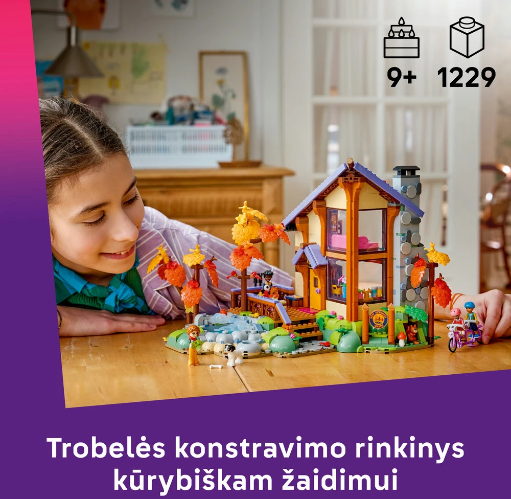 „LEGO® Friends“ Jauki rudeninio miško trobelė Konstruktorius 42705