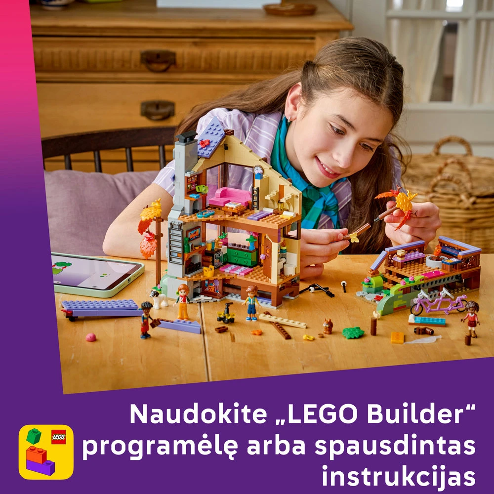 „LEGO® Friends“ Jauki rudeninio miško trobelė Konstruktorius 42705