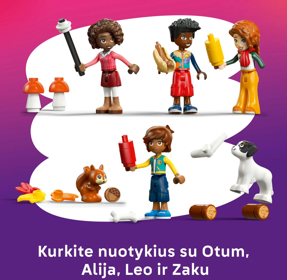 „LEGO® Friends“ Jauki rudeninio miško trobelė Konstruktorius 42705