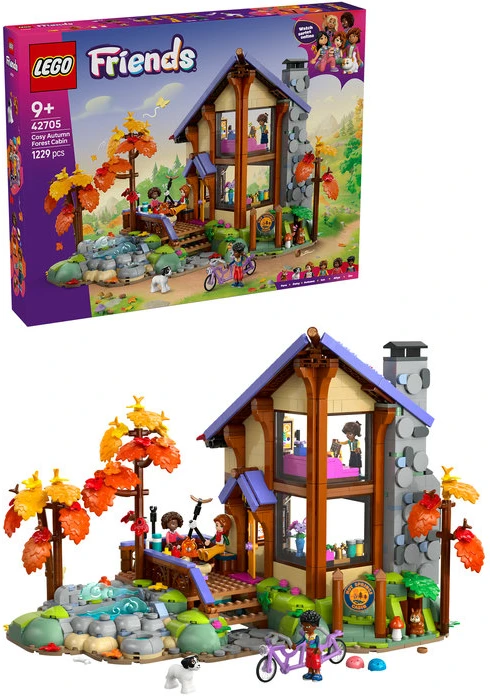 „LEGO® Friends“ Jauki rudeninio miško trobelė Konstruktorius 42705