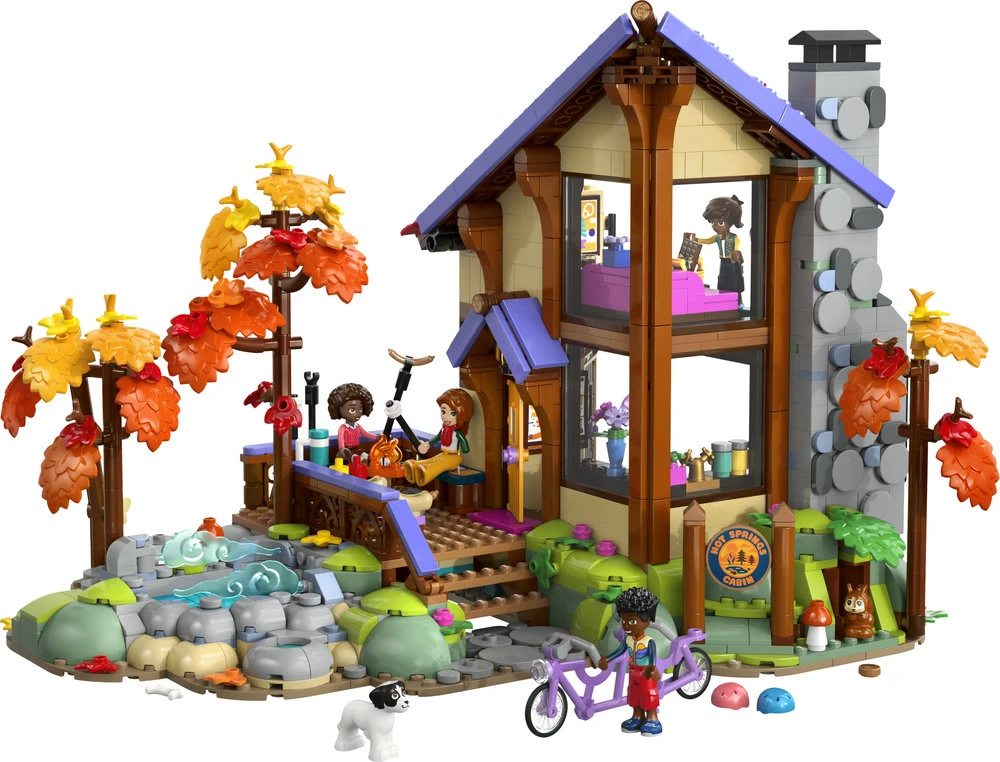 „LEGO® Friends“ Jauki rudeninio miško trobelė Konstruktorius 42705