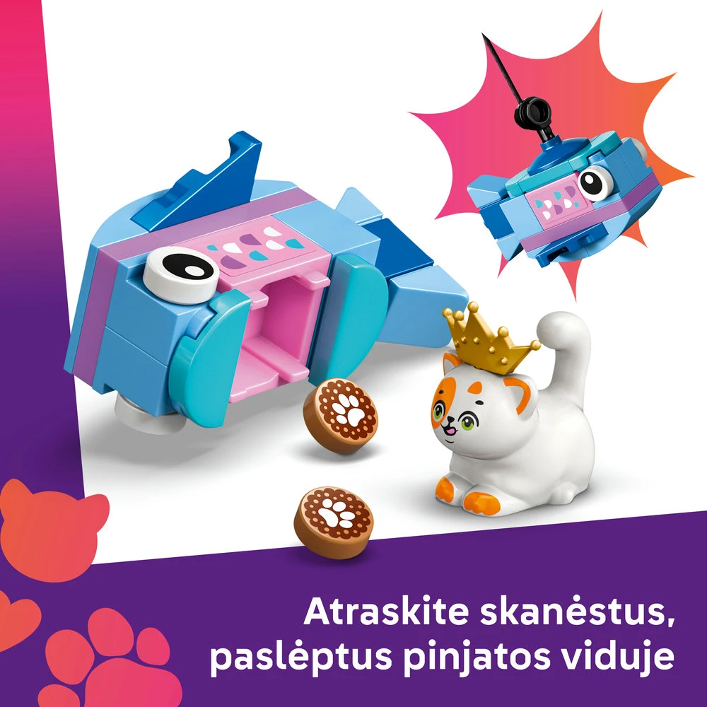 LEGO® Friends Kačių gimtadienio vakarėlis ir namelis medyje 42666