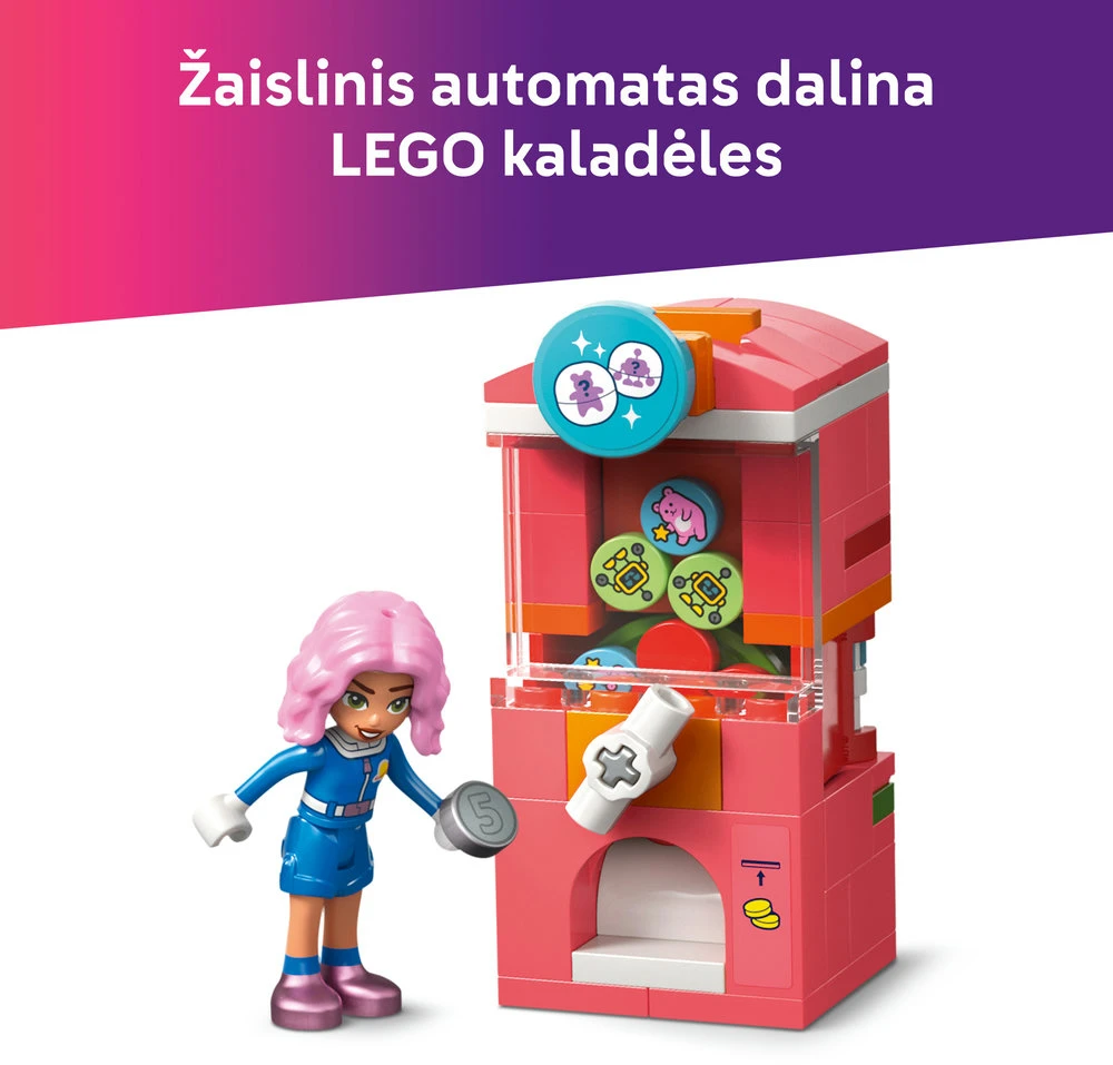LEGO® Friends Komiksų ir žaidimų parduotuvė Rinkinys 42674
