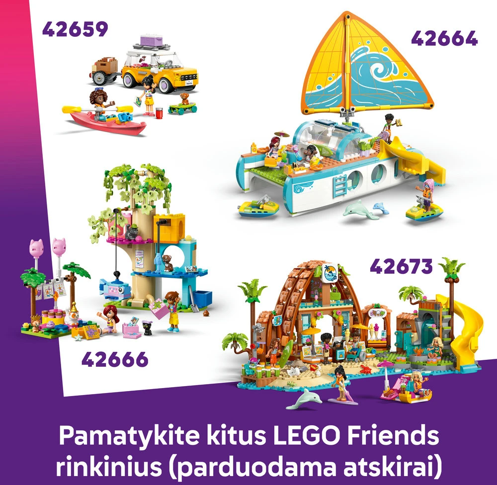 LEGO® Friends Kostiumų vakarėlis su vienaragiu ir fėja 42661