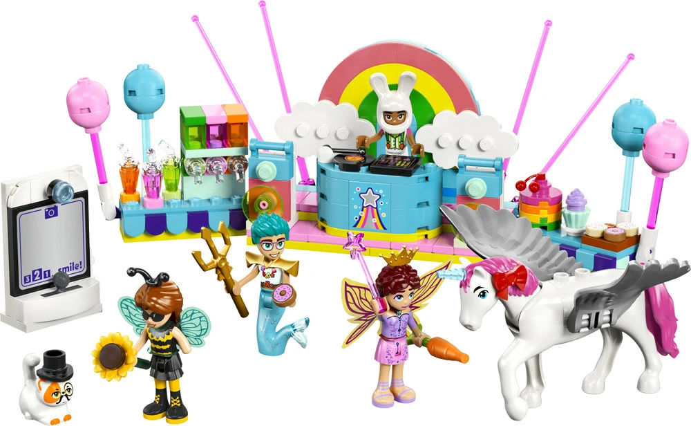 LEGO® Friends Kostiumų vakarėlis su vienaragiu ir fėja 42661