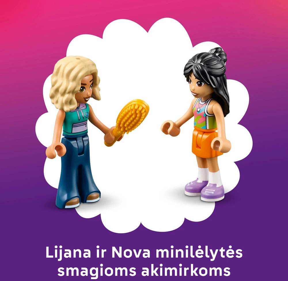 „LEGO® Friends“ Kūrybiškas lėlių namų lagaminėlis Konstravimo rinkinys 42697