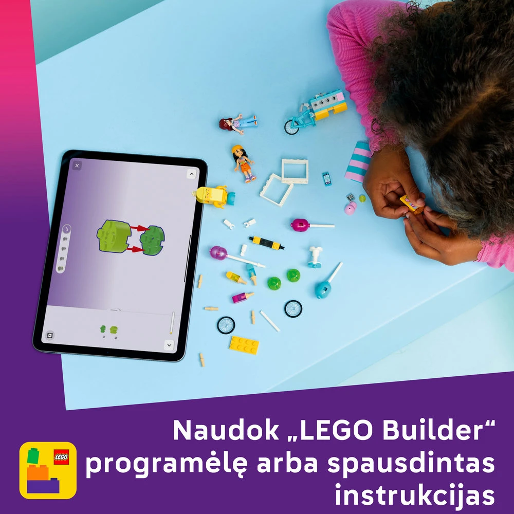 „LEGO® Friends“ Ledų ir balionų kioskas Konstravimo rinkinys 42692