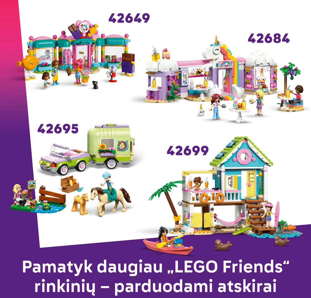 „LEGO® Friends“ Ledų ir balionų kioskas Konstravimo rinkinys 42692