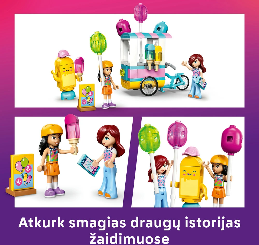 „LEGO® Friends“ Ledų ir balionų kioskas Konstravimo rinkinys 42692