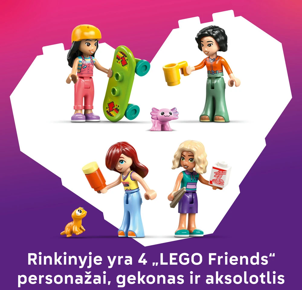 „LEGO® Friends“ Lijanos šeimos namas Konstravimo rinkinys 42687