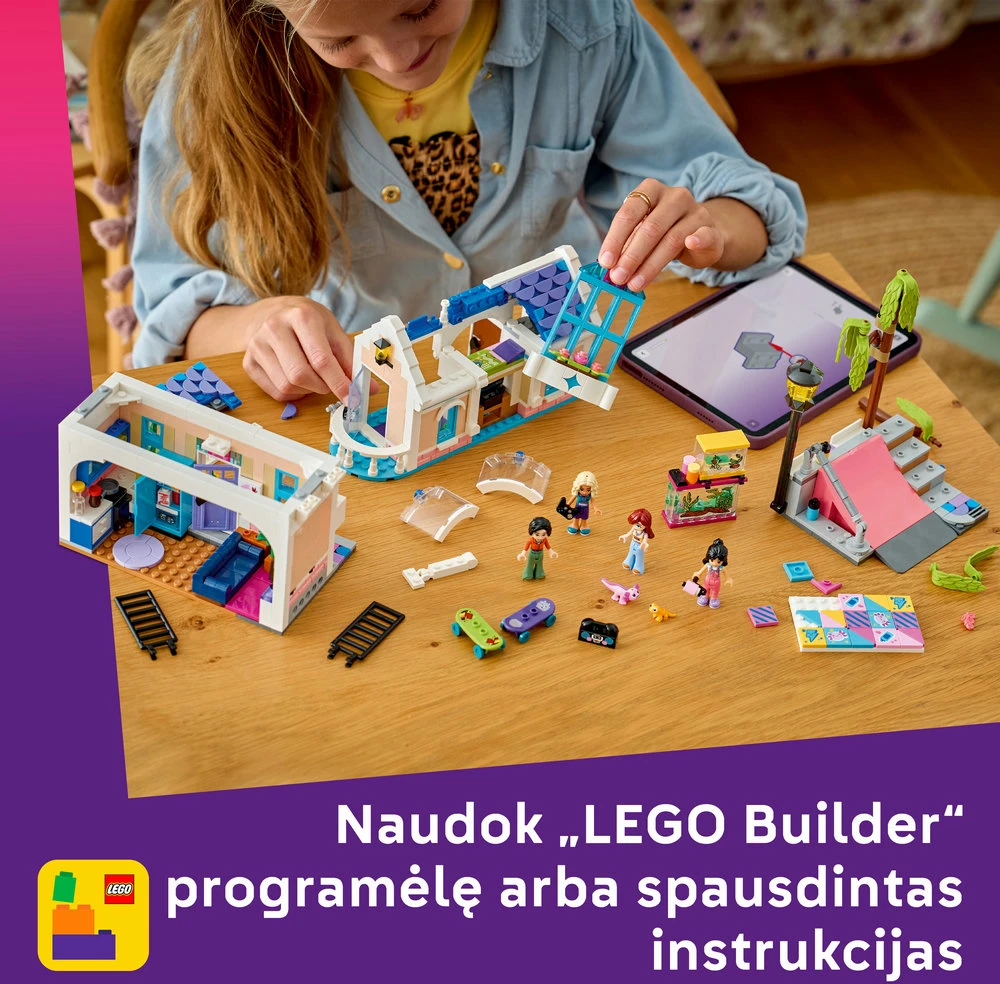 „LEGO® Friends“ Lijanos šeimos namas Konstravimo rinkinys 42687