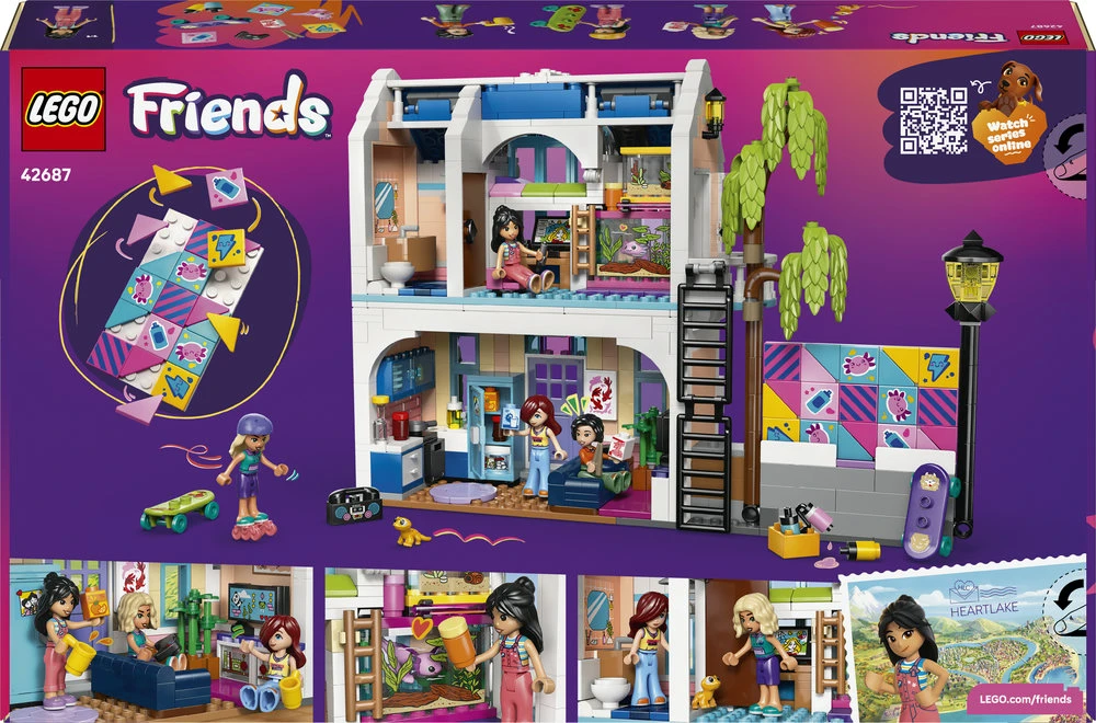 „LEGO® Friends“ Lijanos šeimos namas Konstravimo rinkinys 42687