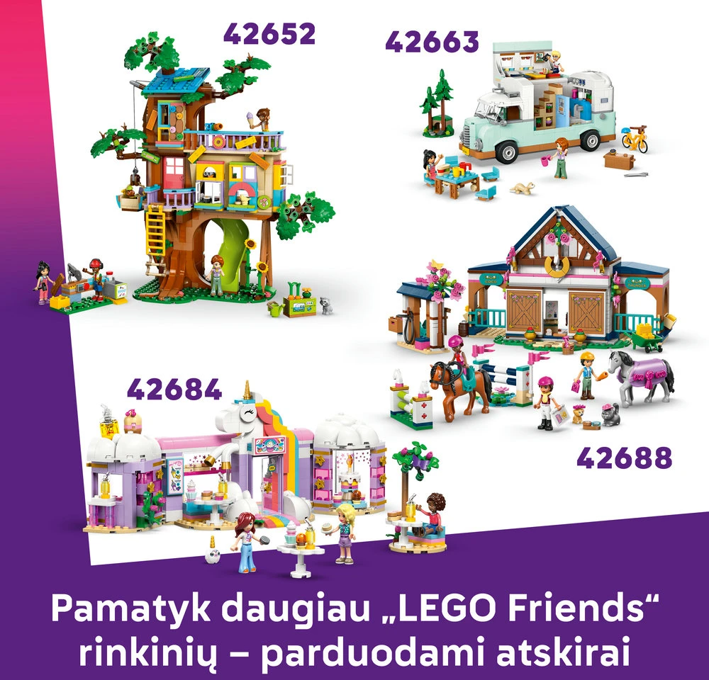 „LEGO® Friends“ Lijanos šeimos namas Konstravimo rinkinys 42687
