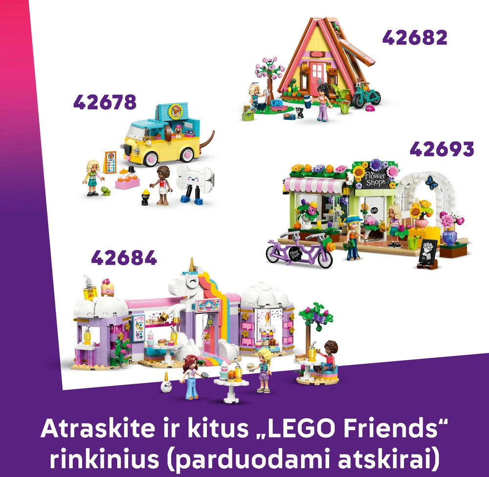 „LEGO® Friends“ Miško arbatėlė Konstruktorius 42690