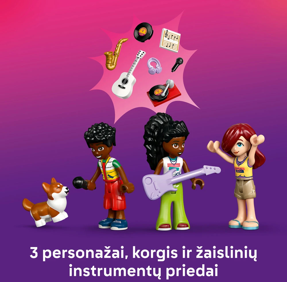 LEGO® Friends Muzikos prekių parduotuvė ir butas 42653