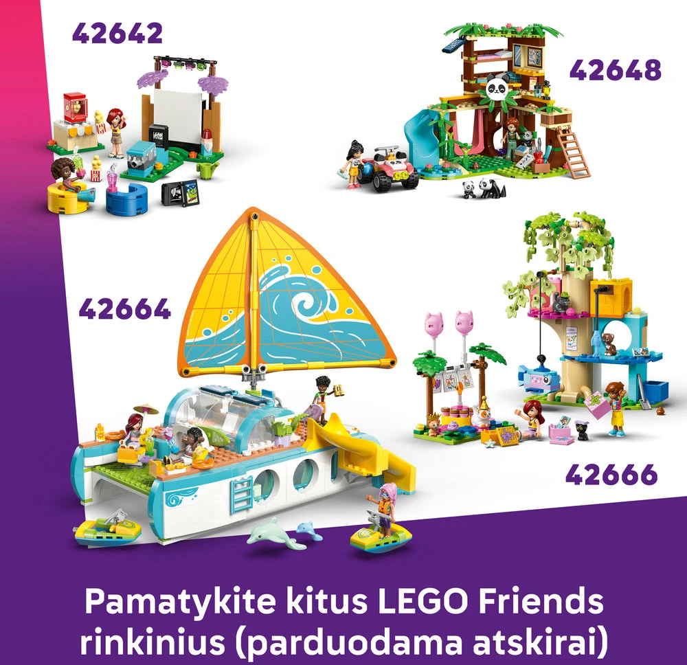 LEGO® Friends Muzikos prekių parduotuvė ir butas 42653