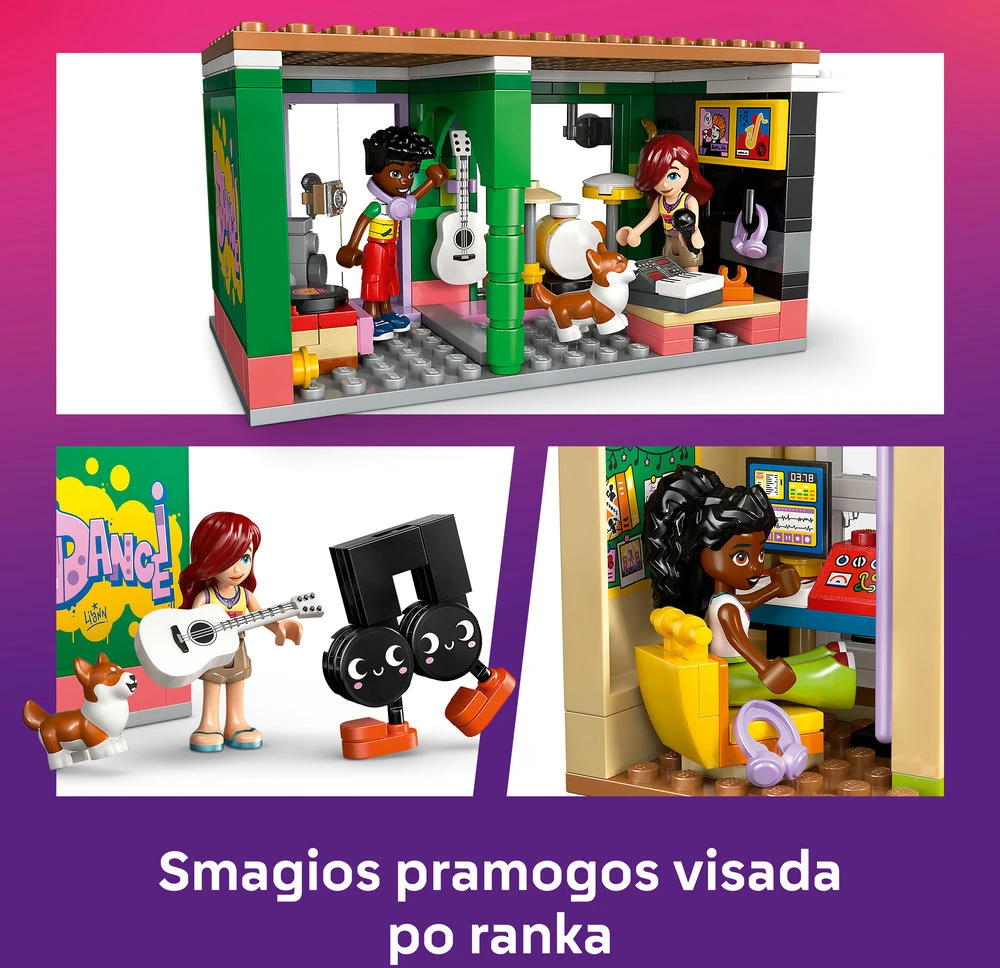 LEGO® Friends Muzikos prekių parduotuvė ir butas 42653