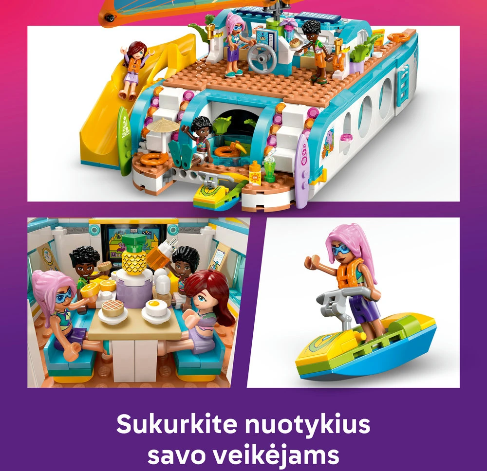 LEGO® Friends Nuotykių laivas Konstravimo rinkinys 42664