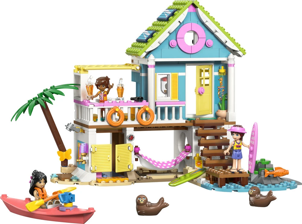 „LEGO® Friends“ Paplūdimio namelis su ruoniais Konstravimo rinkinys 42699