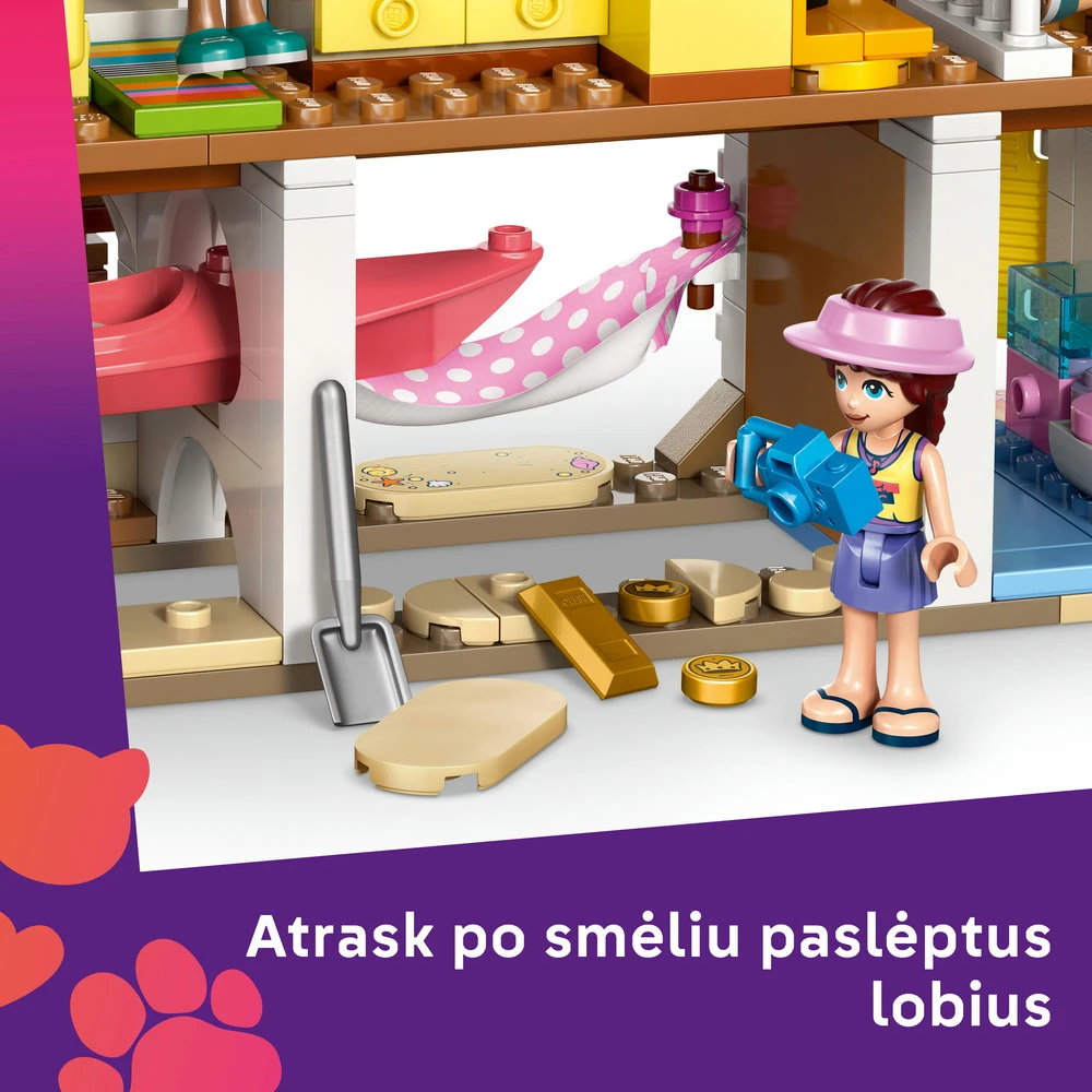 „LEGO® Friends“ Paplūdimio namelis su ruoniais Konstravimo rinkinys 42699