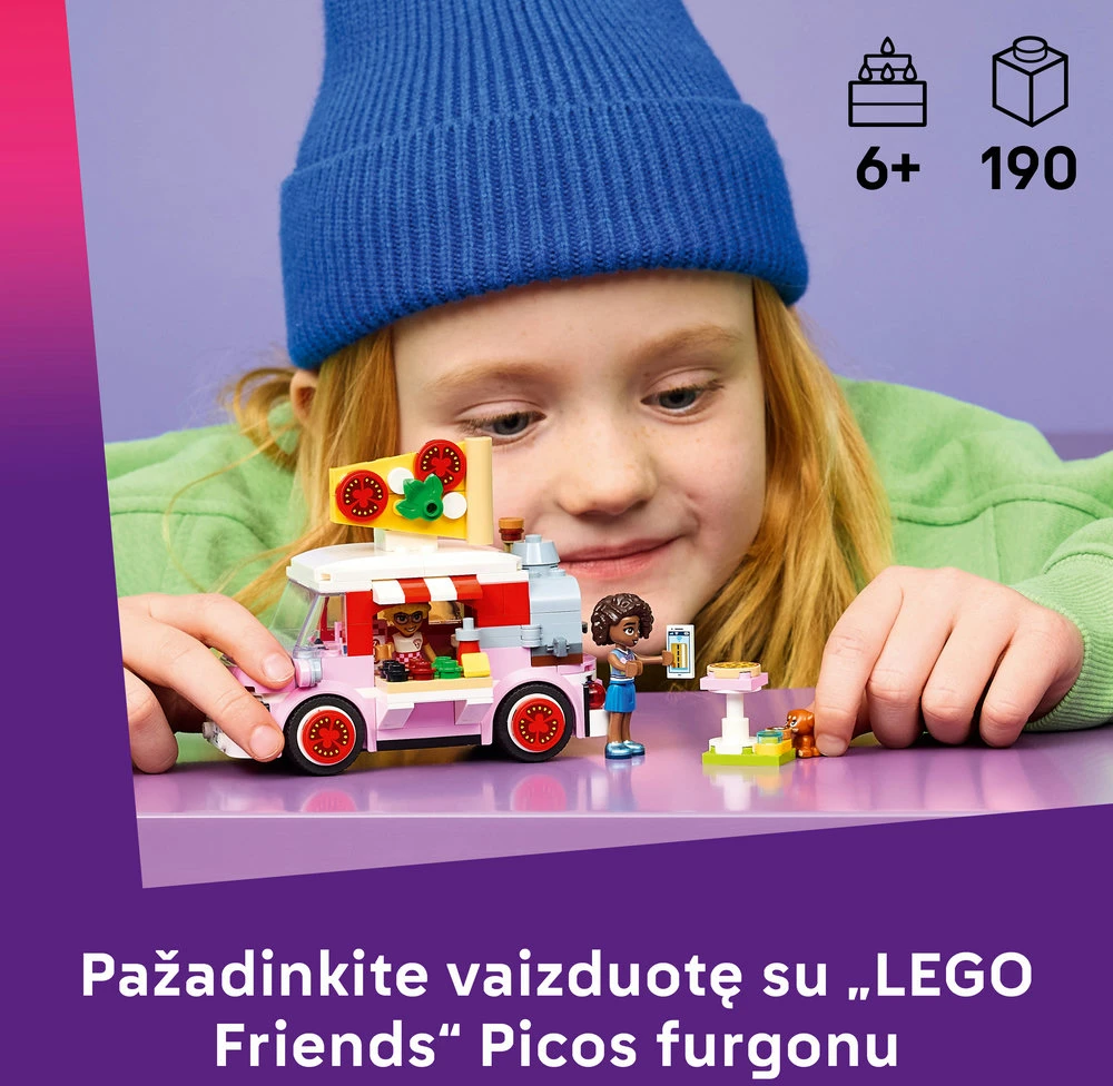 „LEGO® Friends“ Picos furgonas Konstruktorius Žaidimo rinkinys 42694