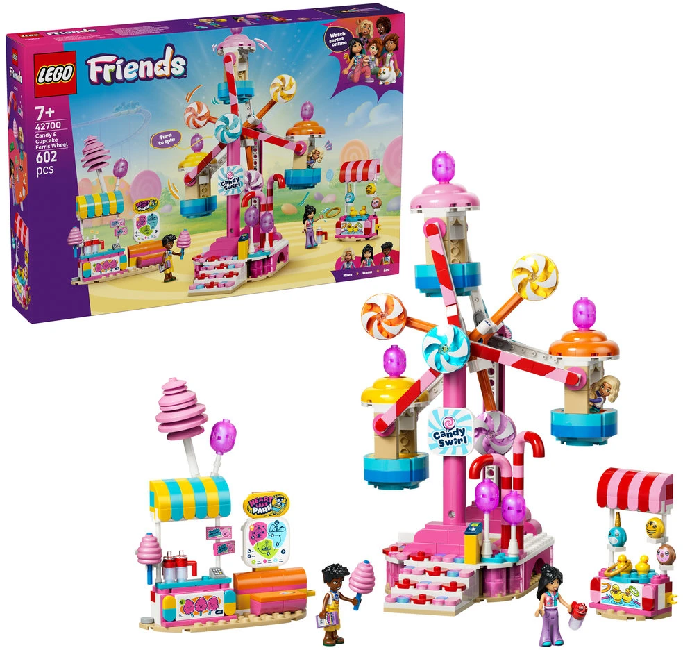 „LEGO® Friends“ Saldainių ir keksiukų apžvalgos ratas 42700