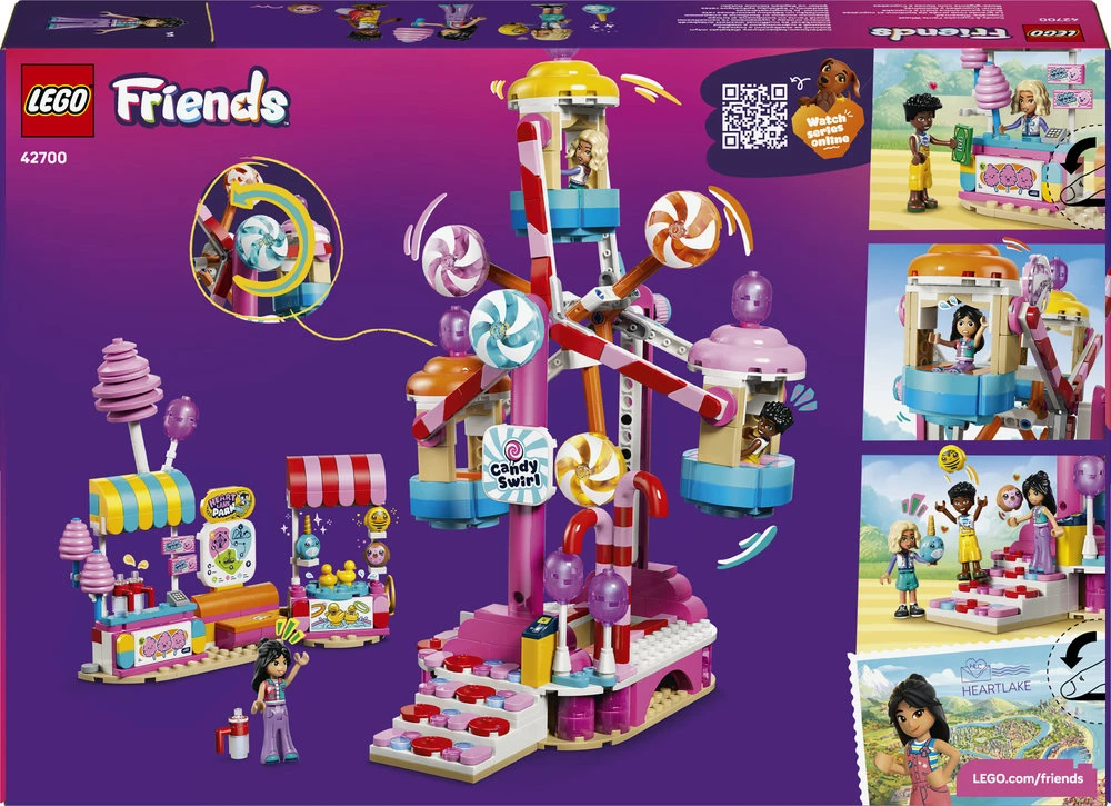 „LEGO® Friends“ Saldainių ir keksiukų apžvalgos ratas 42700