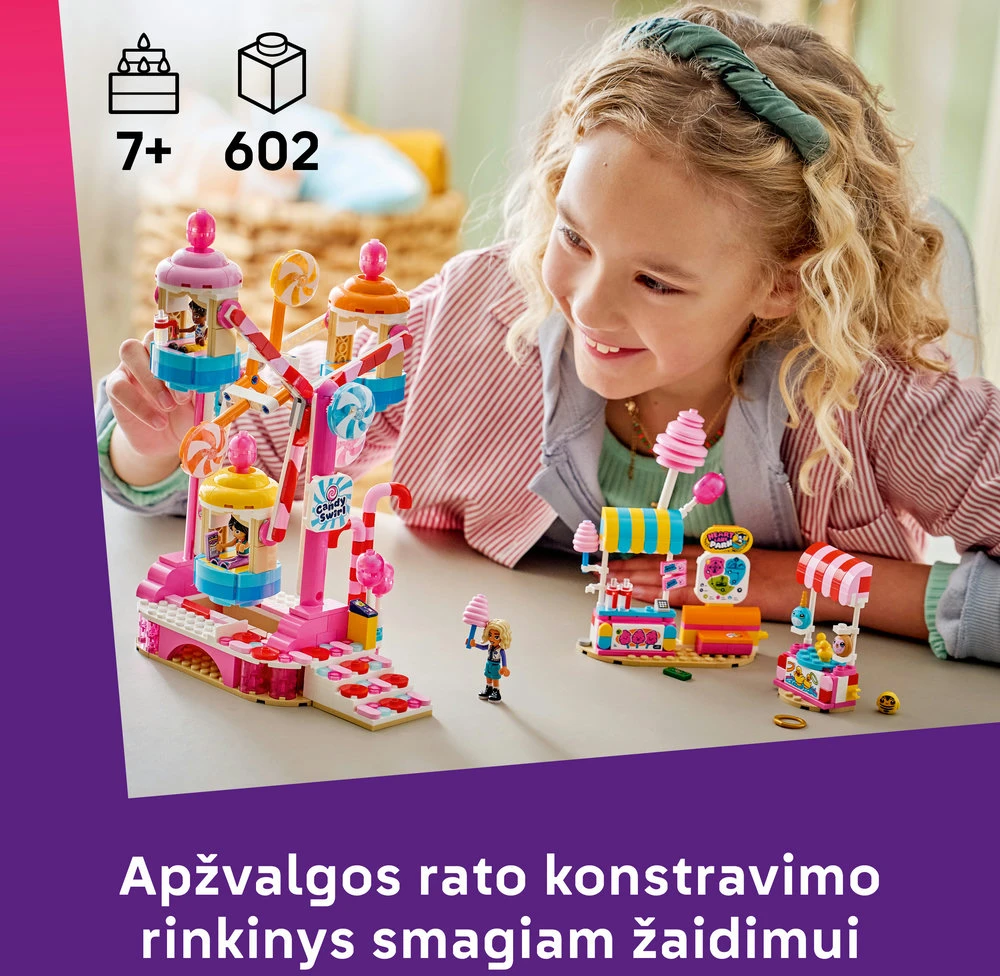 „LEGO® Friends“ Saldainių ir keksiukų apžvalgos ratas 42700