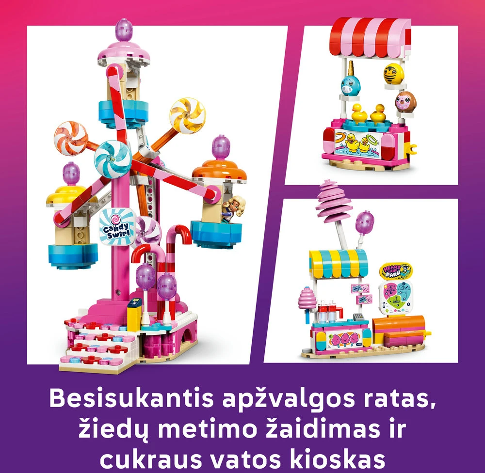 „LEGO® Friends“ Saldainių ir keksiukų apžvalgos ratas 42700