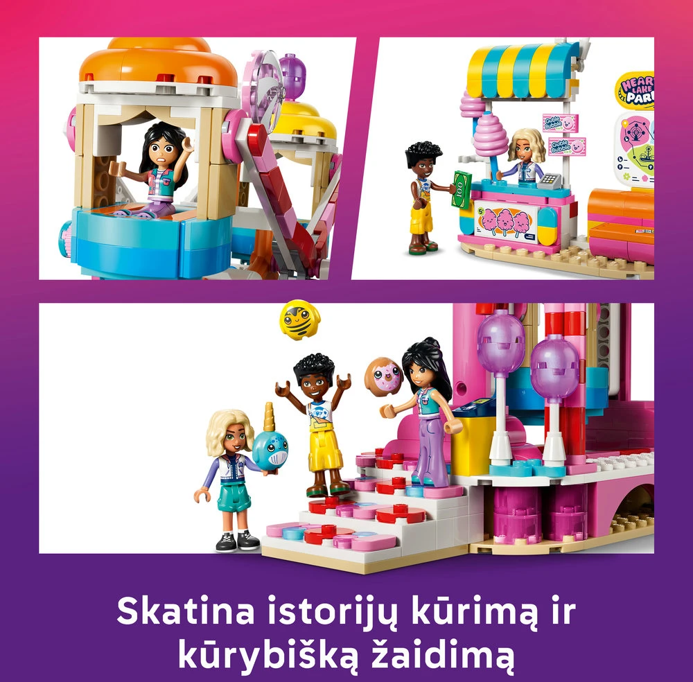 „LEGO® Friends“ Saldainių ir keksiukų apžvalgos ratas 42700