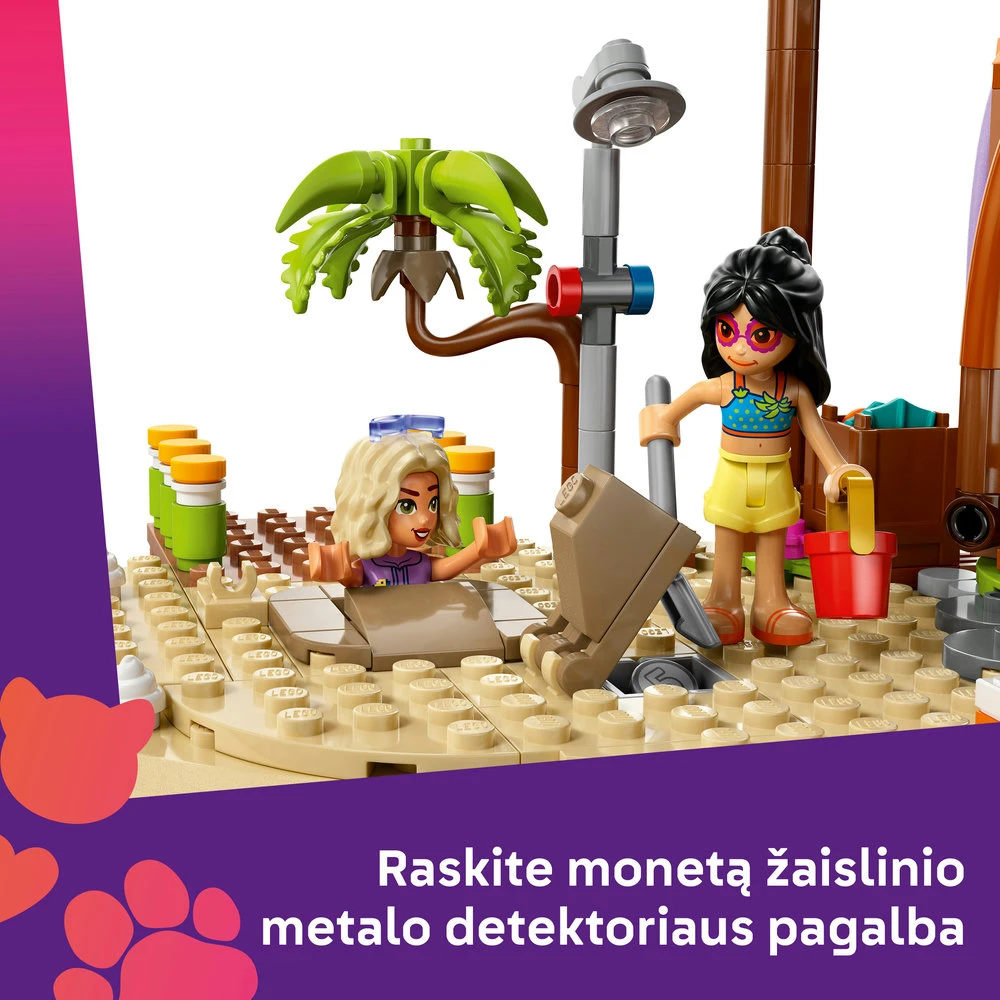 LEGO® Friends Šeimos atostogos pajūrio poilsiavietėje 42673