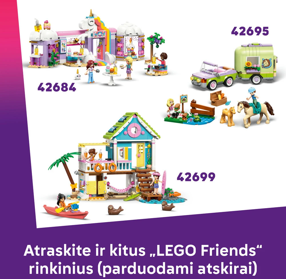 „LEGO® Friends“ Smagi diena vandens parke Konstruktorius 42676