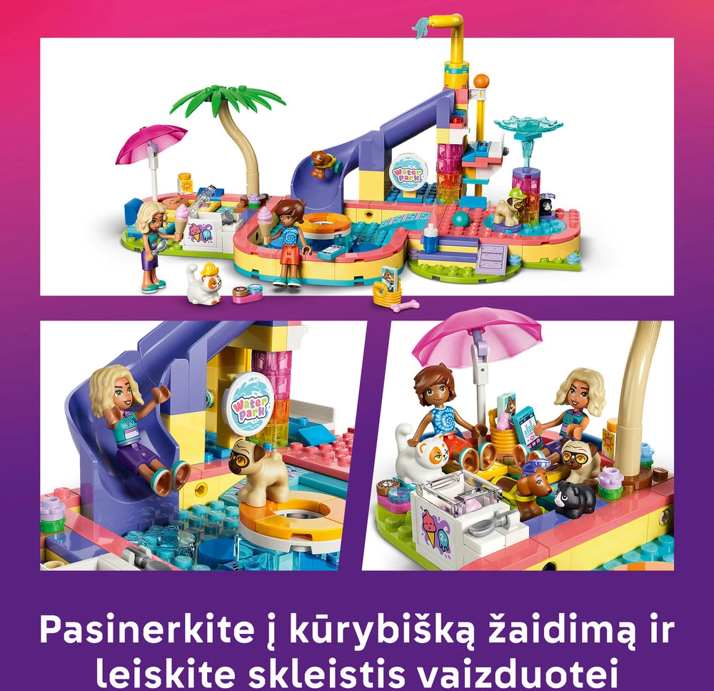 „LEGO® Friends“ Smagi diena vandens parke Konstruktorius 42676