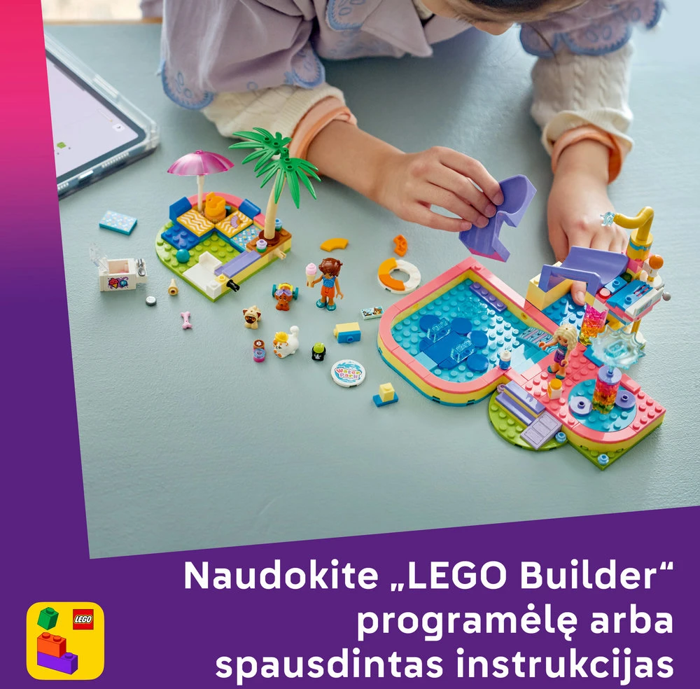 „LEGO® Friends“ Smagi diena vandens parke Konstruktorius 42676