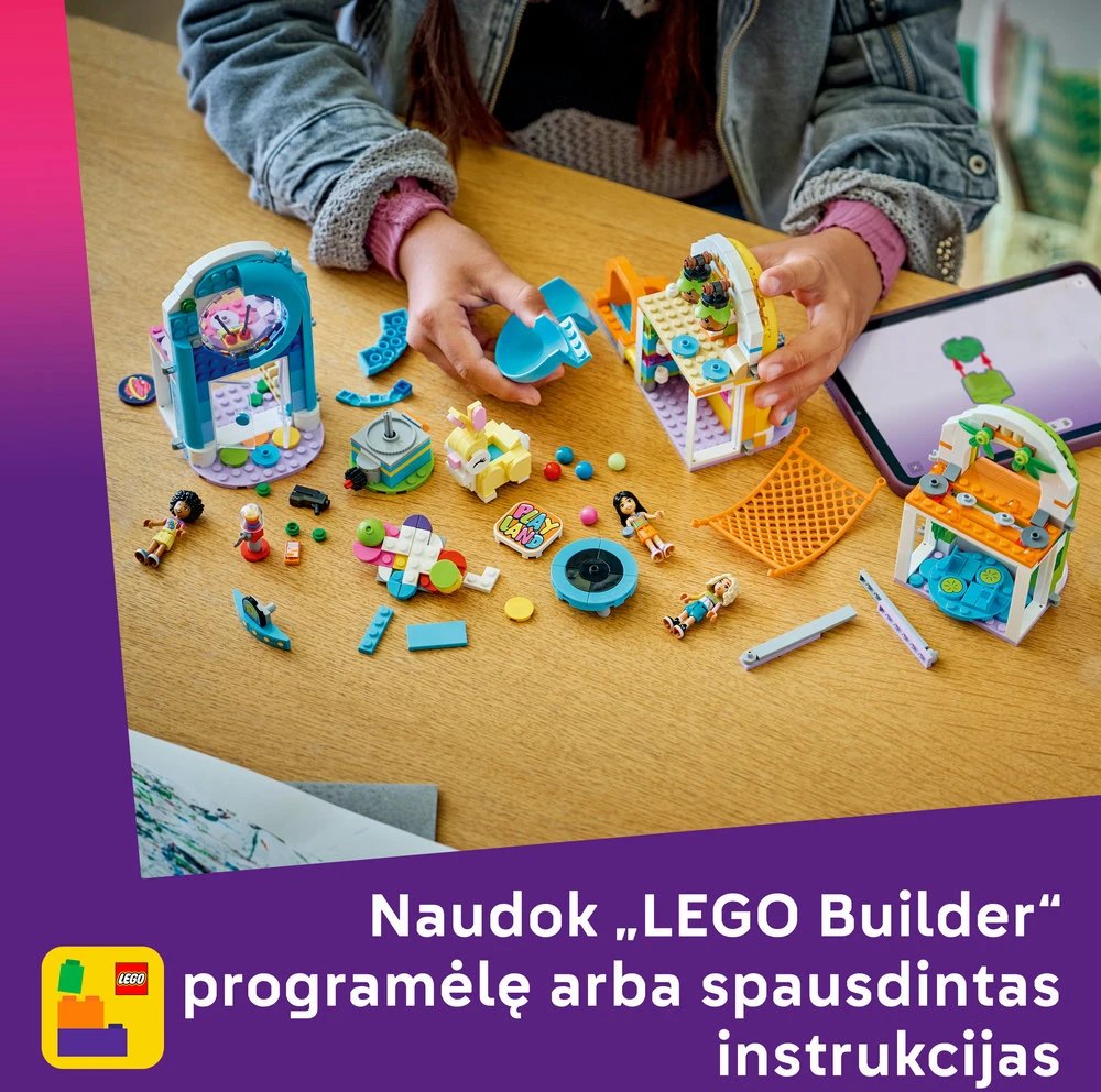 „LEGO® Friends“ Smagi namų žaidimų aikštelė Žaidimo vaidmenimis rinkinys 42686