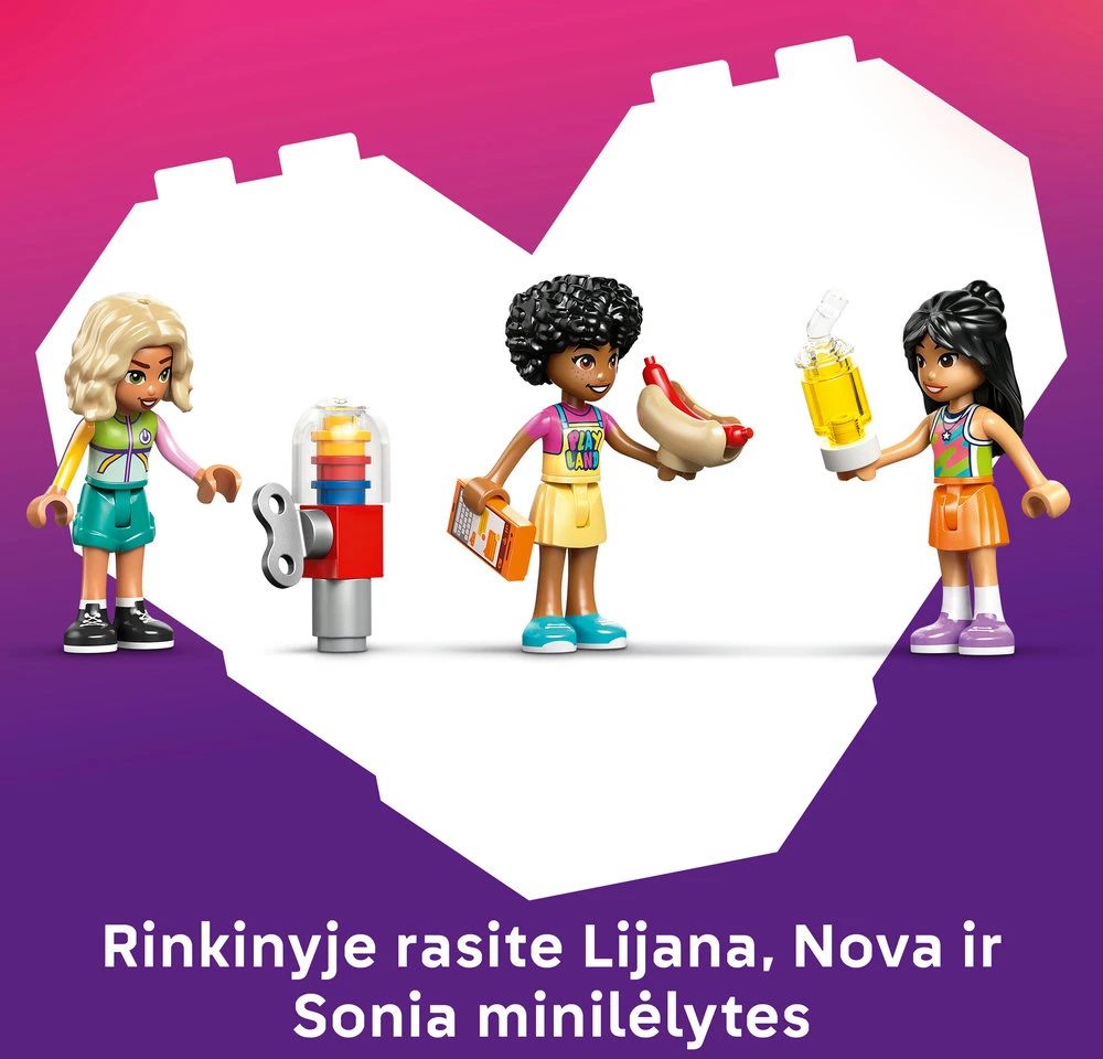 „LEGO® Friends“ Smagi namų žaidimų aikštelė Žaidimo vaidmenimis rinkinys 42686