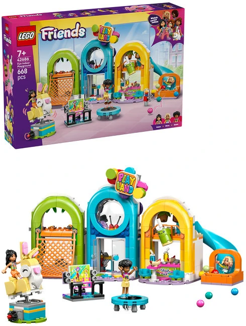 „LEGO® Friends“ Smagi namų žaidimų aikštelė Žaidimo vaidmenimis rinkinys 42686