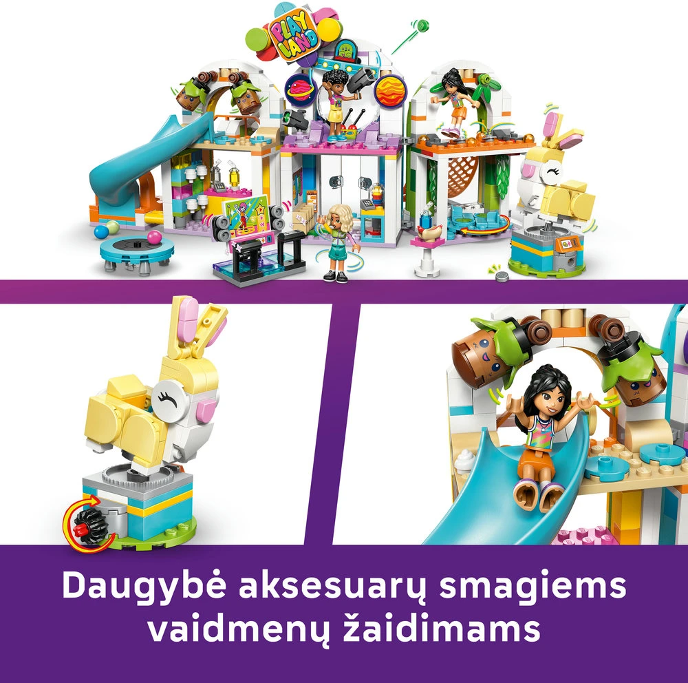 „LEGO® Friends“ Smagi namų žaidimų aikštelė Žaidimo vaidmenimis rinkinys 42686
