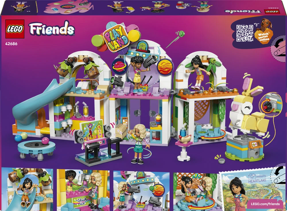„LEGO® Friends“ Smagi namų žaidimų aikštelė Žaidimo vaidmenimis rinkinys 42686