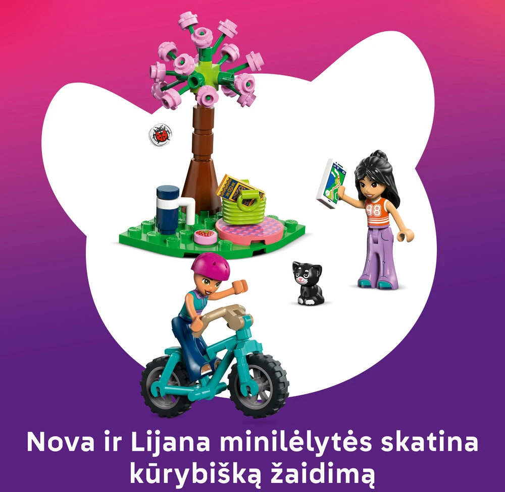 „LEGO® Friends“ Stovyklavimo trobelė Konstruktorius 42682