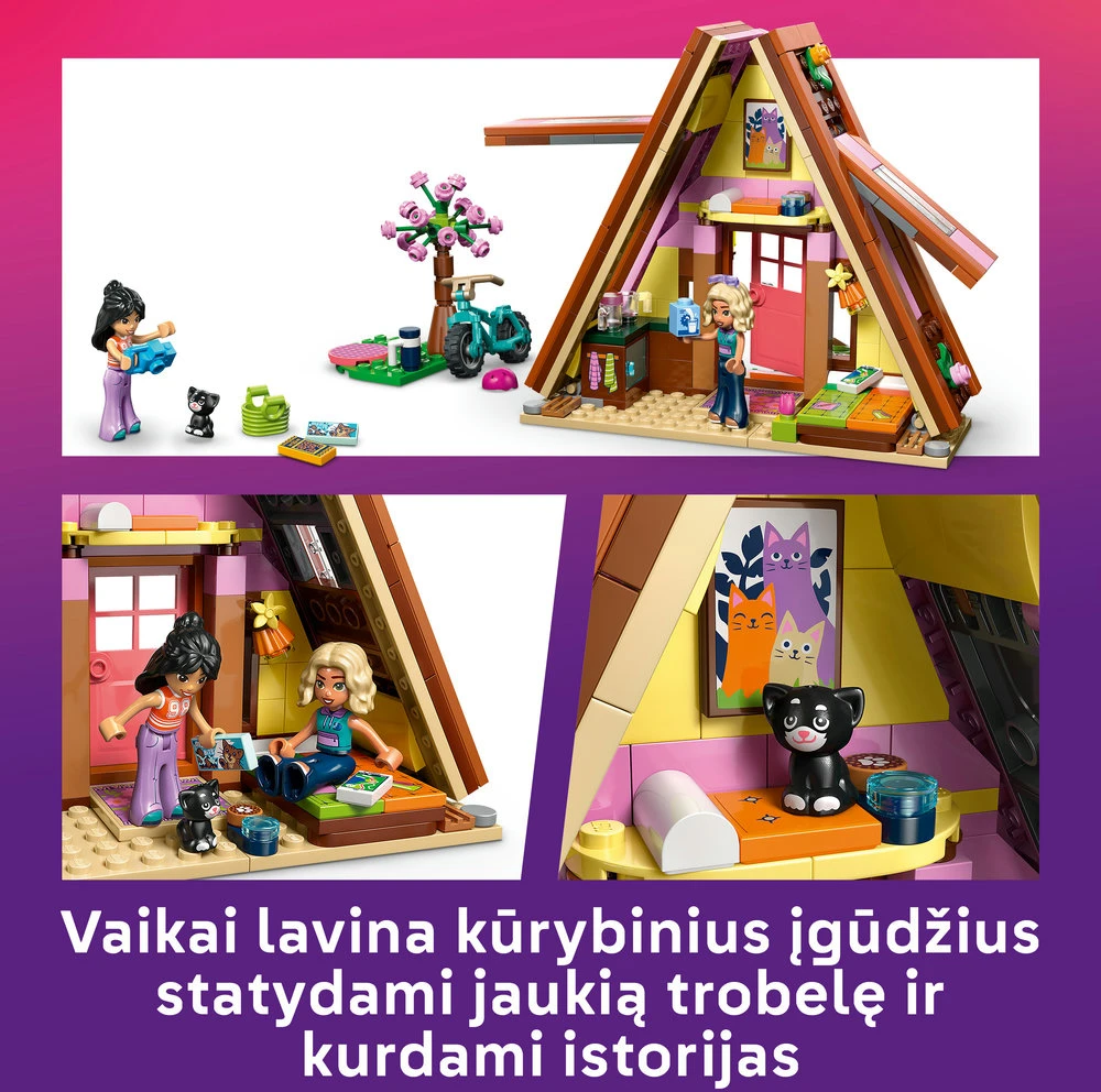„LEGO® Friends“ Stovyklavimo trobelė Konstruktorius 42682